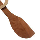 کفگیر چوبی سرکج G&R