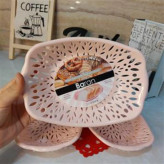 سبد نان باران پلاستیک بسته 3 عددی بزرگ