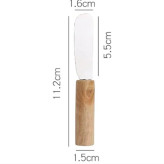 کارد کره و پنیر دسته چوبی 6 عددی HAMENT