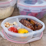 ظرف نگهدارنده ویرو دربدار سیف لاک 1500 میل 3 خانه