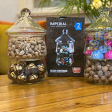 امپریال شکلات خوری کاج  2 طبقه شفاف