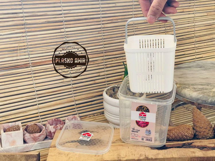 ظرف نگهدارنده ترشیجات و لبنیات مانیا سایز 1