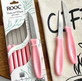 چاقو میوه خوری 6 عددی ROOC روک مدل الگانس