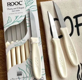 چاقو میوه خوری 6 عددی ROOC روک مدل الگانس