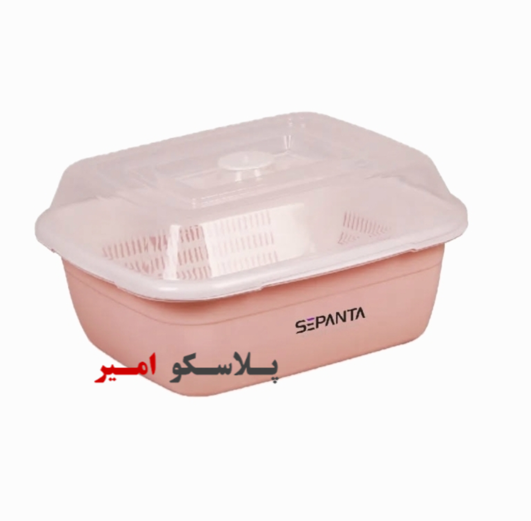 جا سبزی سه پارچه مروارید بزرگ سپنتا 404