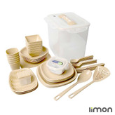 سرویس مسافرتی 60 پارچه 6 نفره لیمون