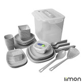 سرویس مسافرتی 60 پارچه 6 نفره لیمون