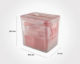 سرویس مسافرتی 60 پارچه 6 نفره لیمون