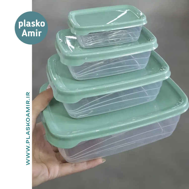 سرویس فریزری 4 عددی لیا گلدپلاست