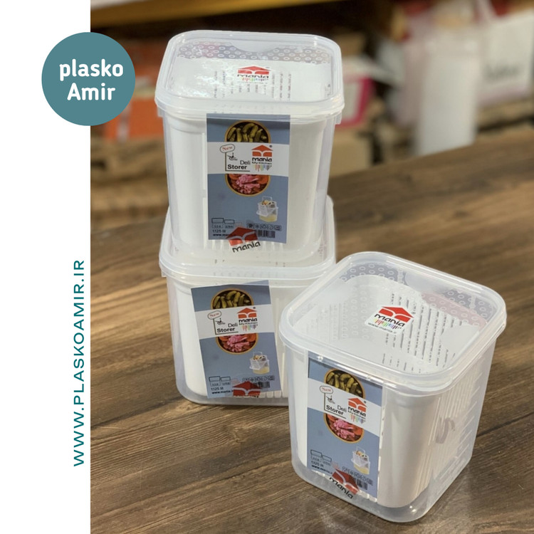 ظرف نگهدارنده ترشیجات و لبنیات مانیا سایز 1