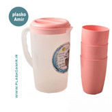 پارچ و لیوان  گلرو اشکان