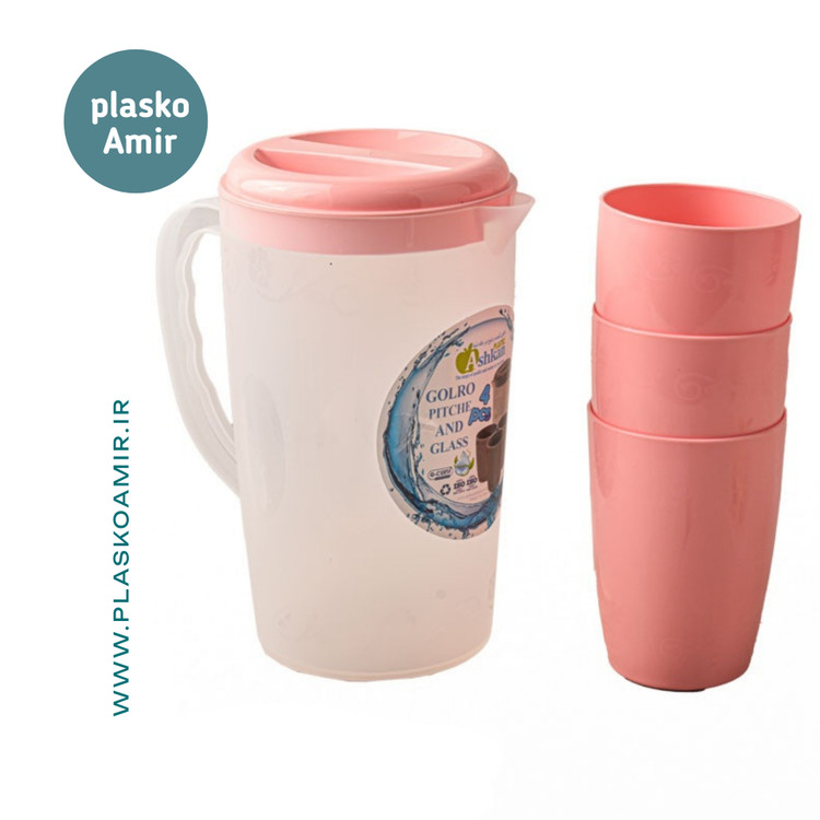 پارچ و لیوان گلرو اشکان