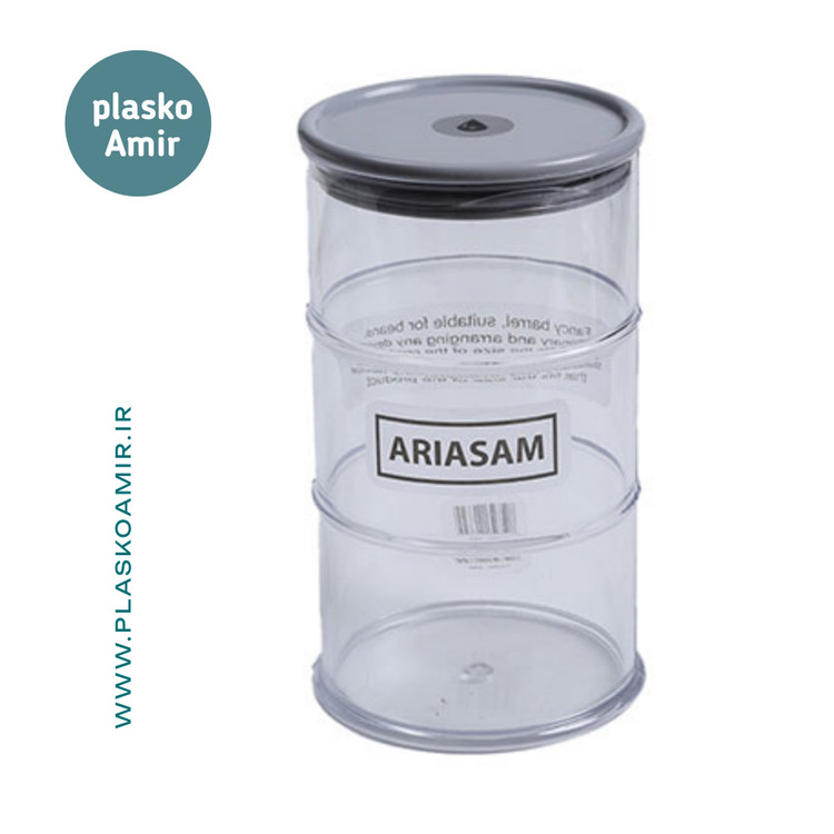 بانکه شفاف طرح بشکه نفت 800 سی سی آریسام