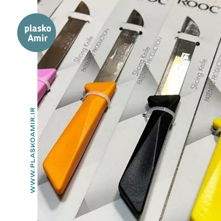 چاقو اره ای آشپزخانه ROOC روک مدل الماس