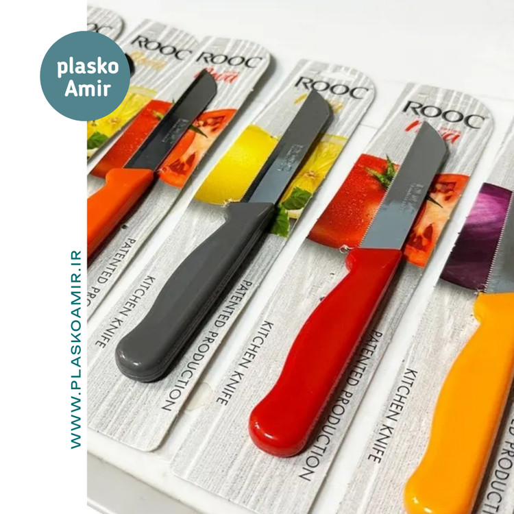 چاقو اره ای آشپزخانه ROOC روک مدل نوا