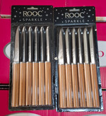 چاقو میوه خوری اسپیناس دسته چوبی 6 عددی وکیوم ROOC