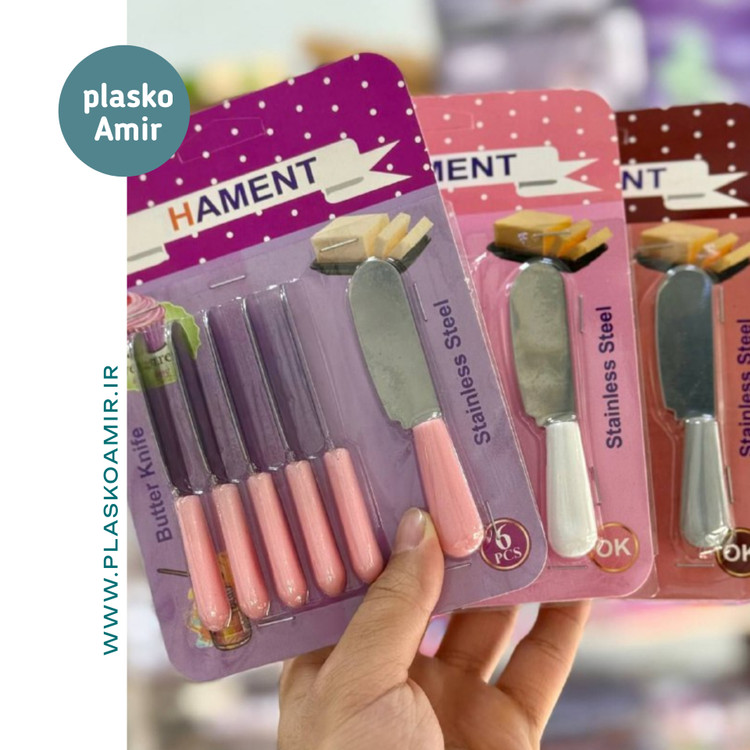 کارد کره خوری استیل 6 عددی HAMENT