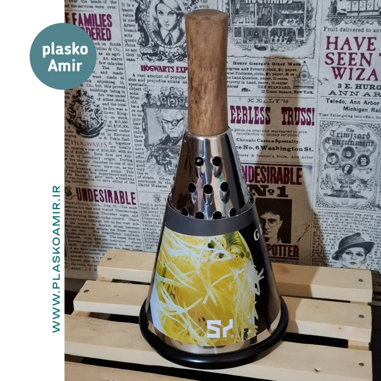 رنده مخروطی دسته چوبی متوسط