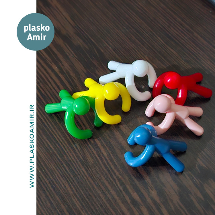 نشانگر لیوان مدل آدمک 6 عددی