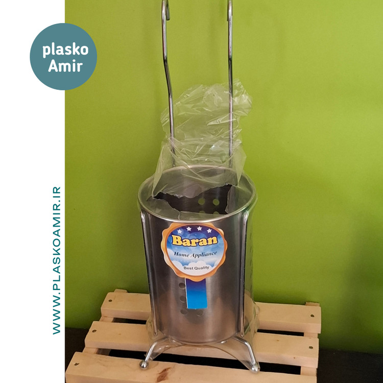 جا قاشقی آویز استیل مدل باران