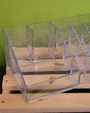 استند لوازم آرایشی رومیزی اکرولیک رویه اصلی مدل 16 خانه