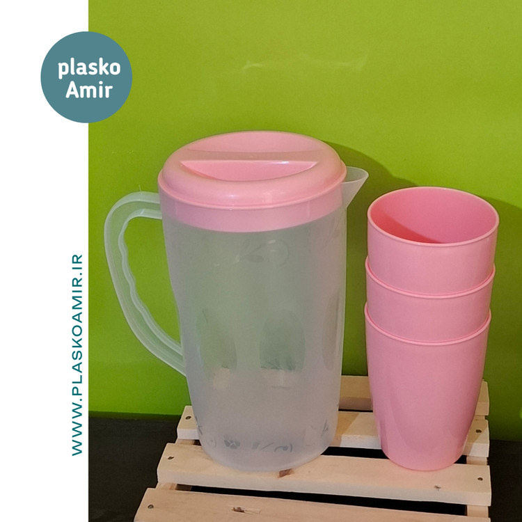 پارچ و لیوان گلرو اشکان