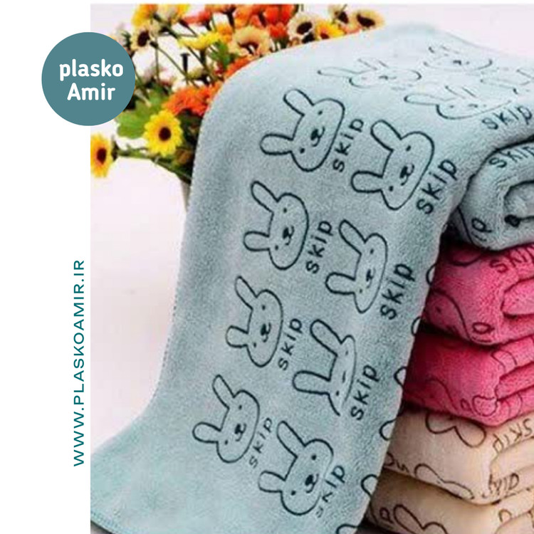 دستمال آشپزخانه طرح خرگوش ۳۰×۵۰