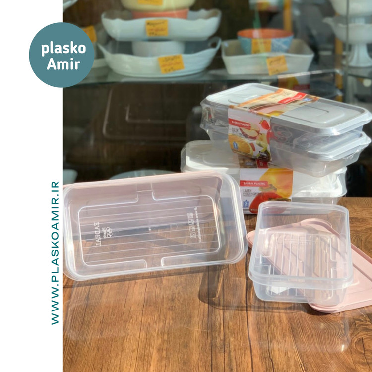 ظرف فریزری دوقلو جاگوشتی ایده ال