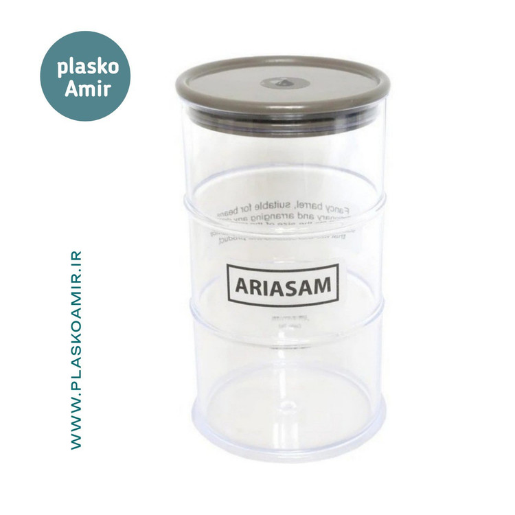 بانکه شفاف طرح بشکه نفت 800 سی سی آریسام