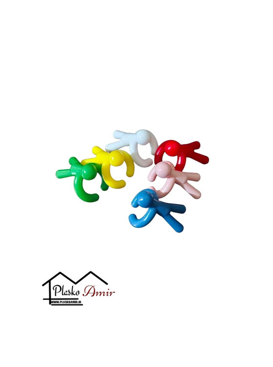 نشانگر لیوان مدل آدمک 6 عددی