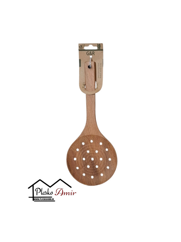 کفگیر چوبی پلوکشی G&R