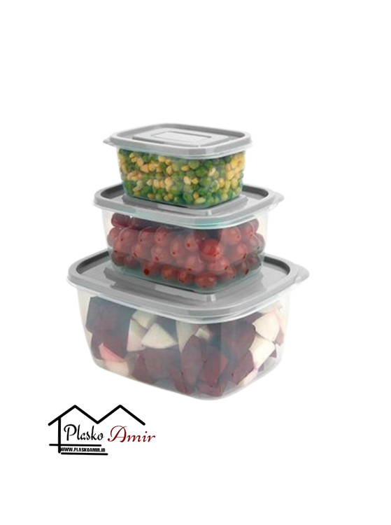 ظرف نگهدارنده مدل لاله ایده آل مجموعه 3 عددی