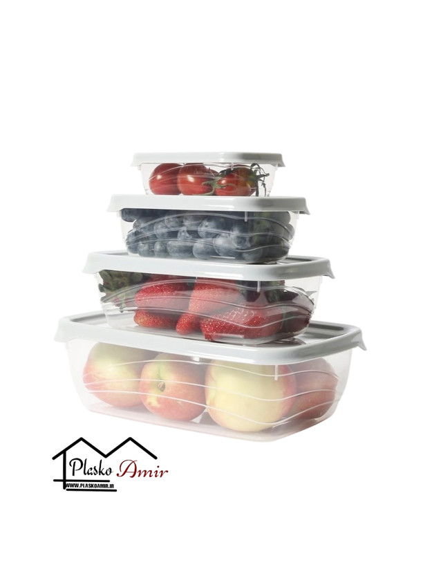 سرویس فریزری 4 عددی لیا گلدپلاست