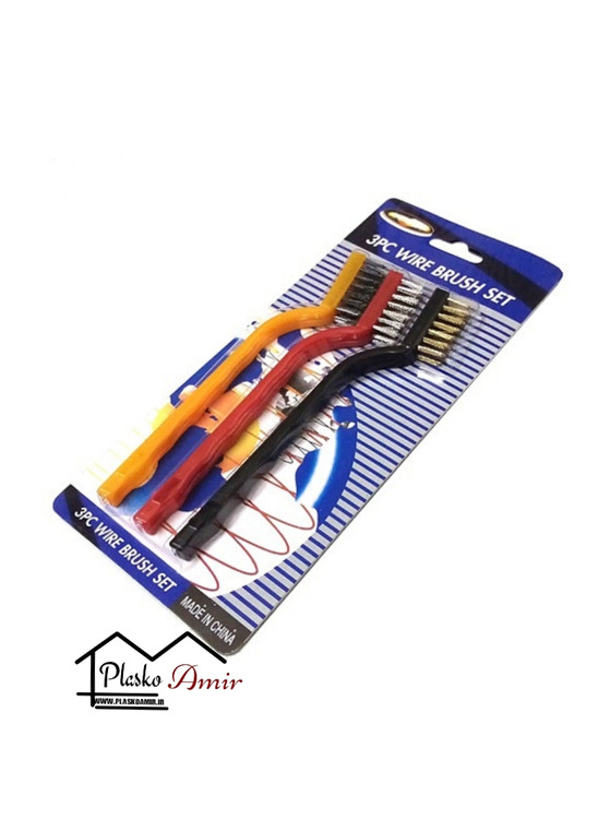 فرچه سیمی مسواکی پک 3 عددی