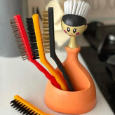 فرچه آشپزخانه گاز پاک کن بزرگ