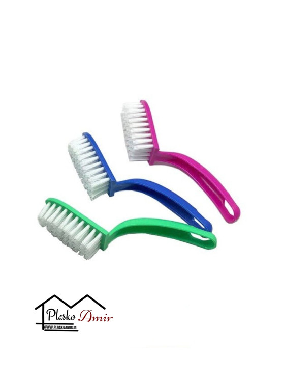 فرچه یقه شور پلاستیکی 3 عددی خارجی