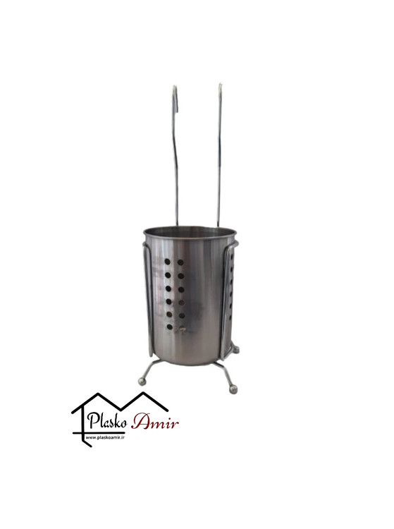 جا قاشقی آویز استیل مدل باران