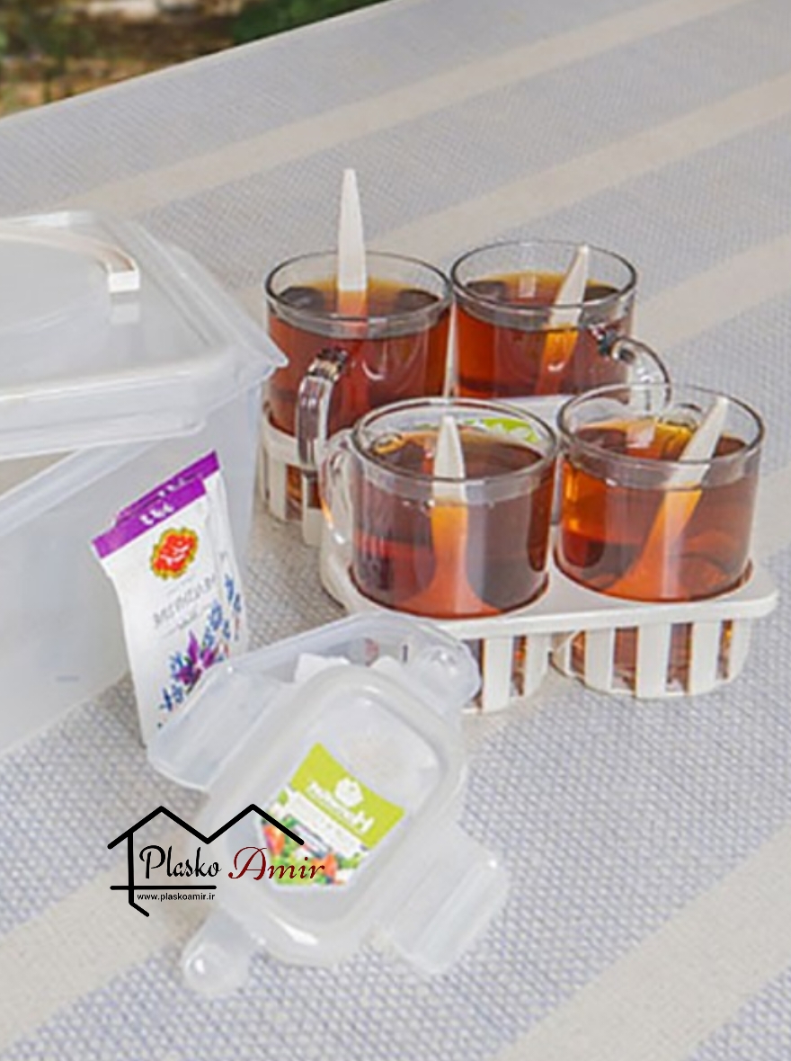 سرویس چای خوری دلنار 4 نفره هوم کت