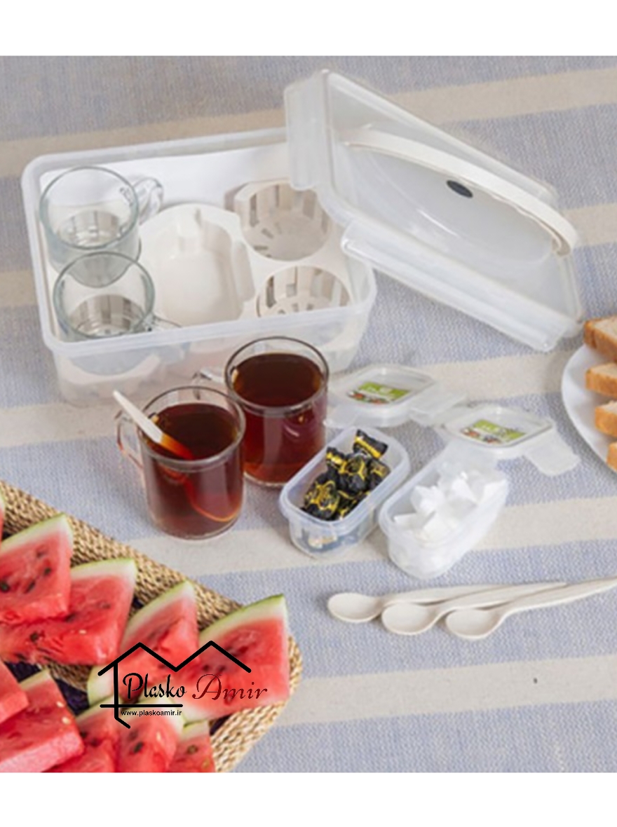 سرویس چای خوری دلنار 4 نفره هوم کت
