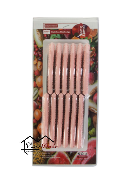 چاقو میوه خوری 12 عددی ابتکار