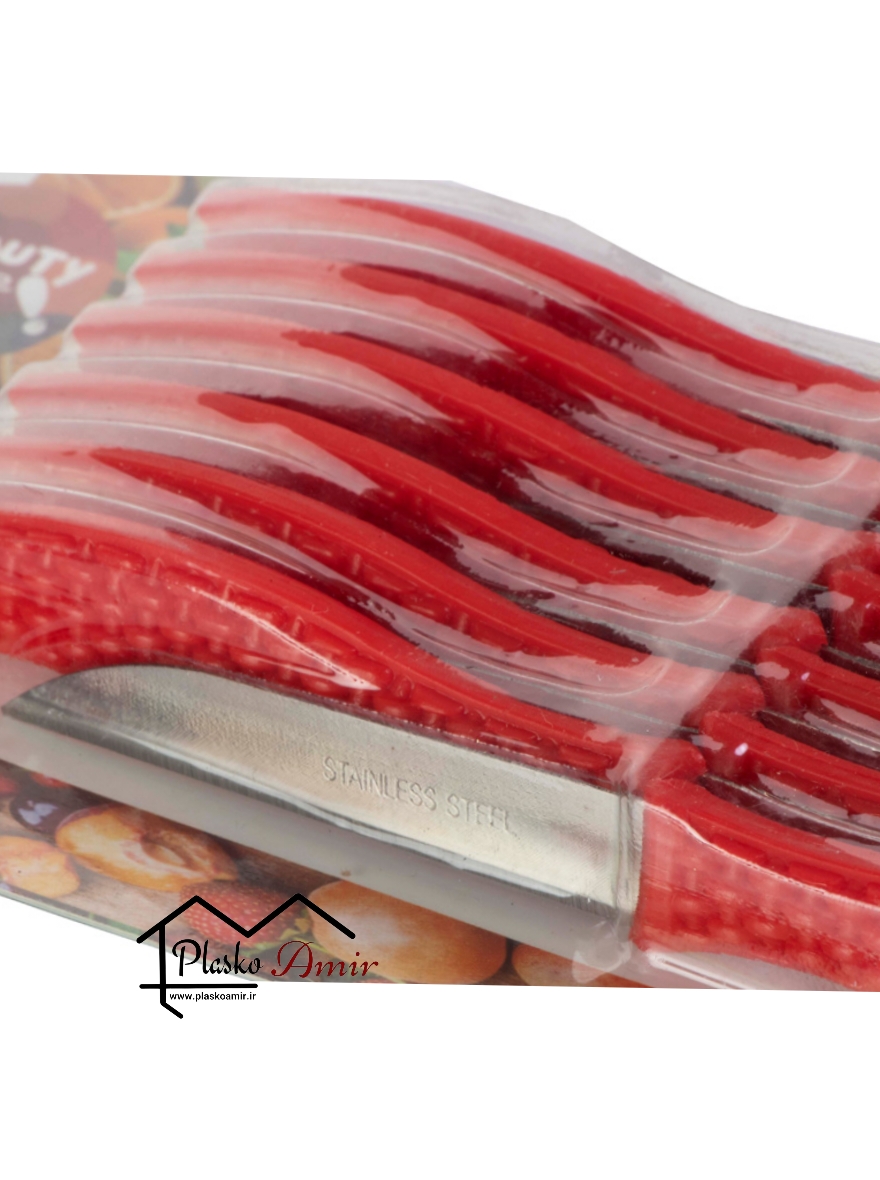 چاقو میوه خوری 12 عددی ابتکار
