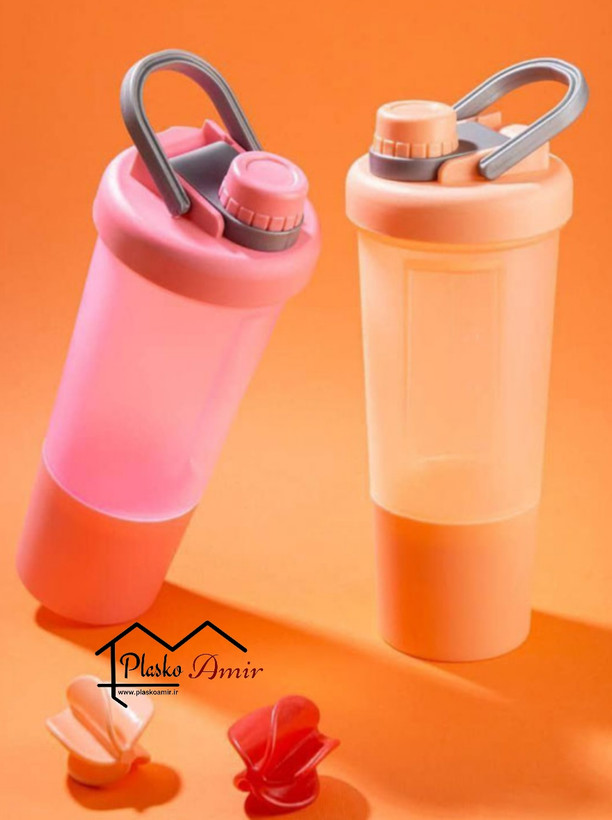 قمقمه شیکر 3 تکه همزن دار