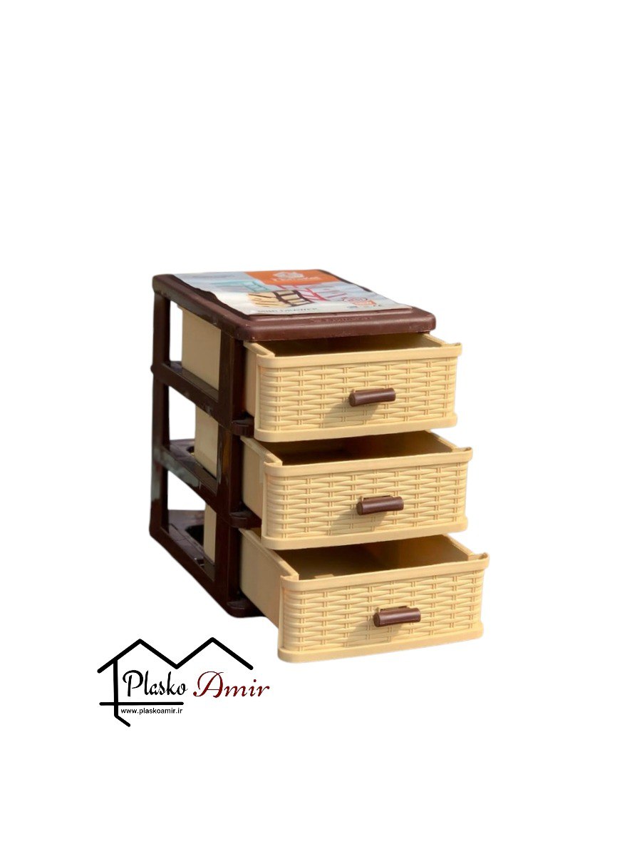 مینی دراور 3 طبقه هوم کت مدل آریا