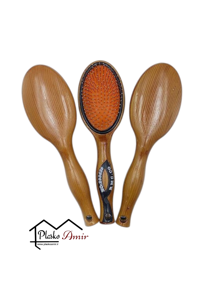 برس مو کاترین طرح چوب