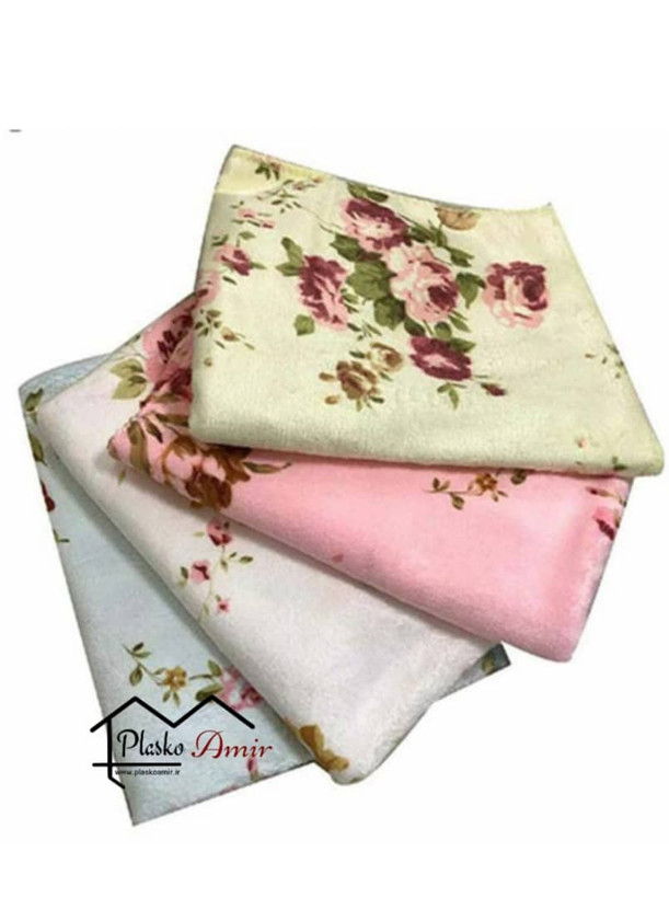 دستمال آشپزخانه آنجل فانتزی گلدار حوله ای 40در 40
