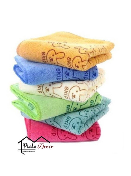 دستمال آشپزخانه مدل خرگوش حوله ای 40سانت