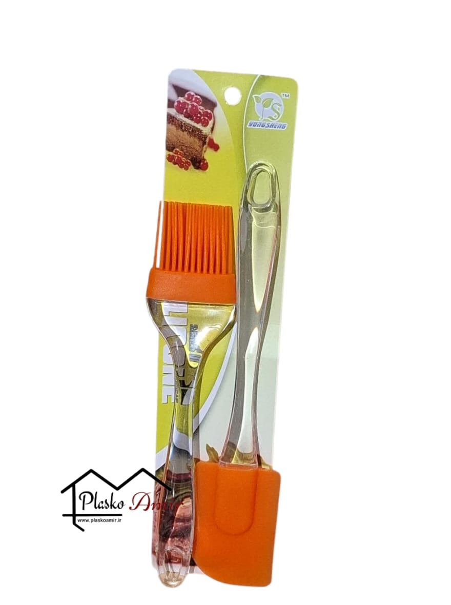 لیسک و فرچه کیک سیلیکونی بزرگ