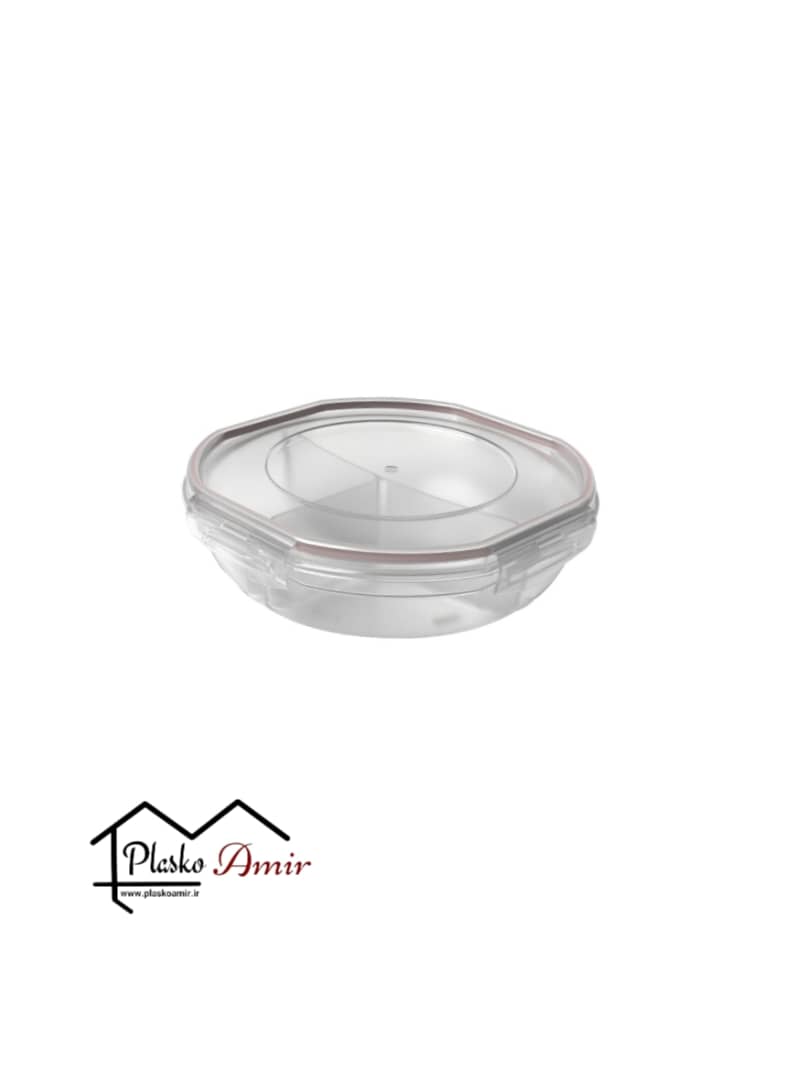 ظرف نگهدارنده ویرو دربدار سیف لاک 1500 میل 3 خانه