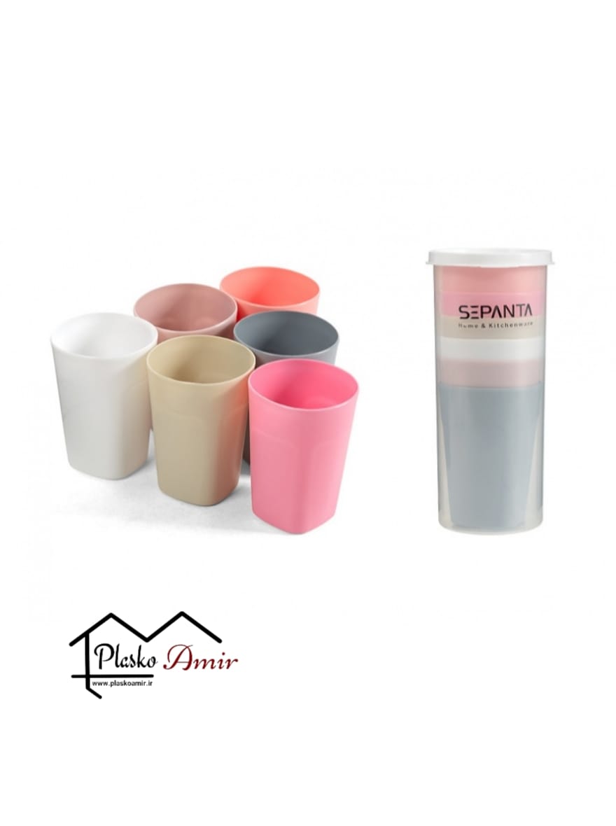 لیوان مسافرتی 6 عددی سپنتا