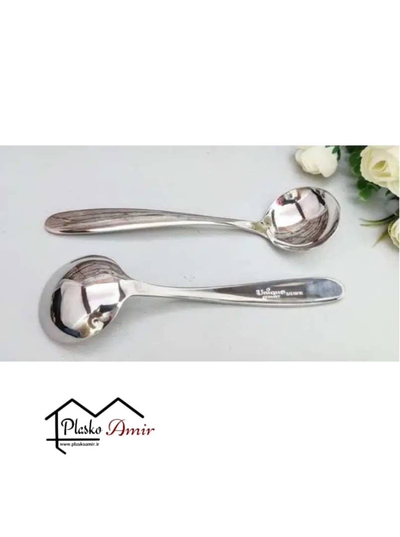 ملاقه خورشت خوری استیل یونیک نقلی کوچک